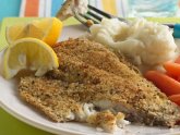 Recipe for Baked fish with bread crumbs