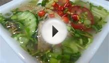 Dried Salty Fish Soup Recipe (Chrouk Chrow Schang)
